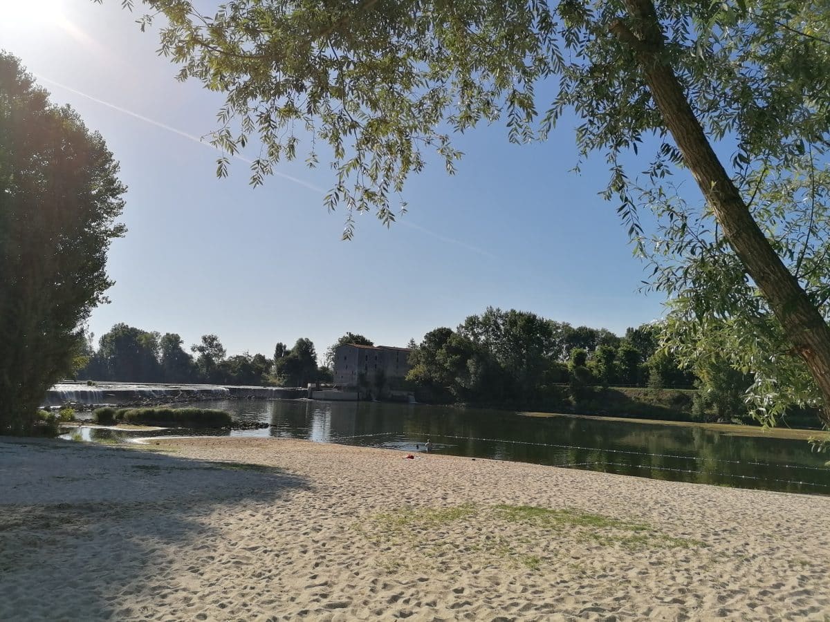 Plage à Aiguillon